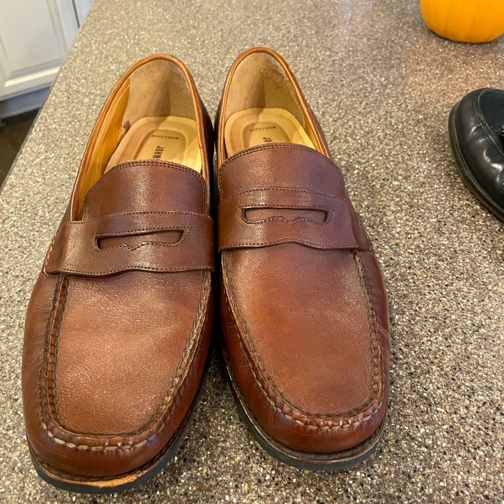 Johnston & Murphy Brown Penny Loafers- Like New
